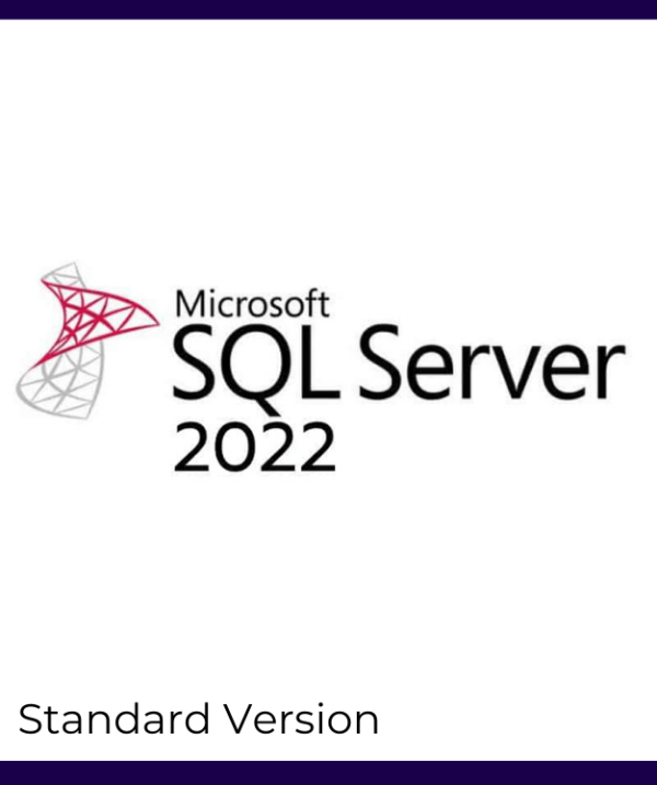 مفتاح اس كيو ال سيرفر ستاندر 2022 SQL Server standard